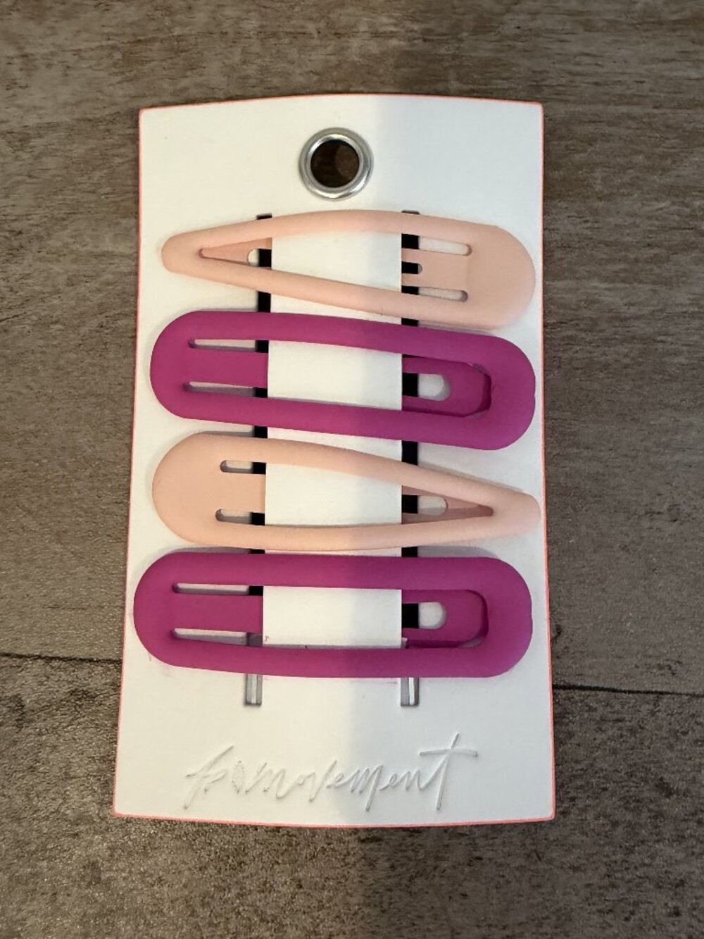 Free People | FP Movement Pink Take Care Hair Clip Pack